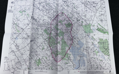 Hungarian map Bugac