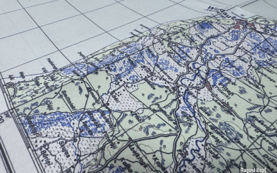 Courland Pocket Map set of 3