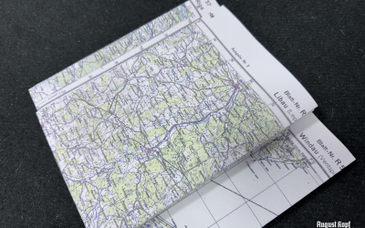 Courland Pocket Map set of 3