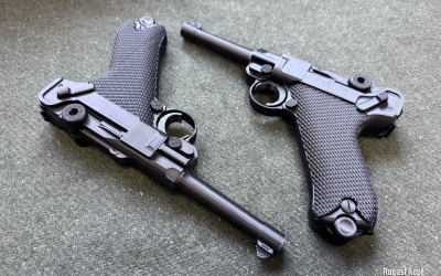 Plastic holster filler - Luger P08