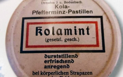 Kolamint sticker - Field-energy pastilles
