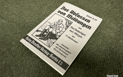 Das Abfassen von Meldungen und das Anfertigen von Skizzen