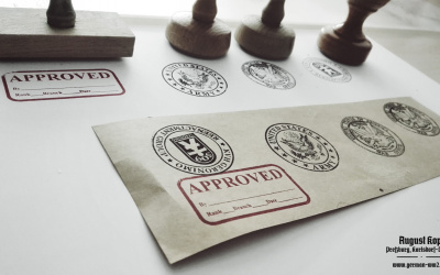 Custom stamps - standard round