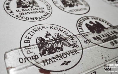 Custom stamps - standard round