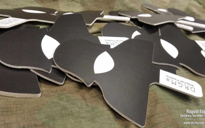 Cardboard targets, made according to Pre-War military units (also SturmAbteilung).