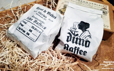 Interesting packages of imported Kaffee.