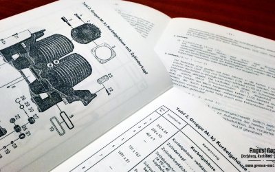 Goliath Sd.Kfz. 303 instruction manuals
