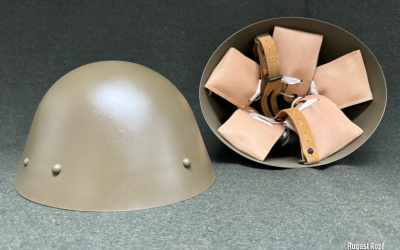 Original steel war helmet, model used since 1932 by Czechoslovak and then Slovak army.
