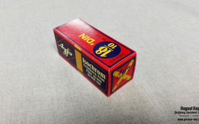 Nice cardboard package for Isochrom 18/10.