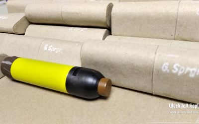 Gewehr-Sprenggranate cardboard case