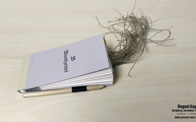 Set of 25 tags - Kampfstofferkrankte