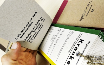 Set of 25 tags - Kranke / Diseased