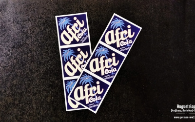Quality stickers printed on water resistant paper, dedicated for glass bottles.