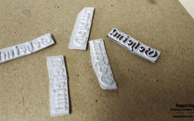 Rubber stamp: Geheim