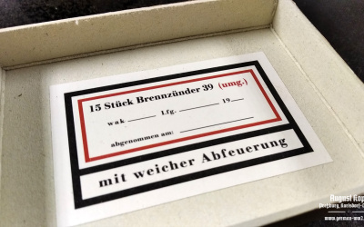 Brennzünder 39 package