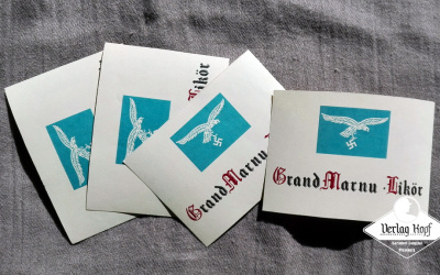 Grand Marnu Likőr Bottle Labels 4pcs