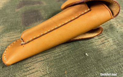 Pistole Mod. 27 holster - natural leather