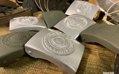 Wehrmacht Heer Buckle - feldgrau steel