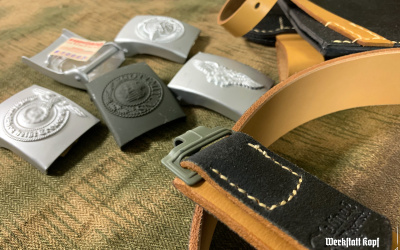 Wehrmacht Heer Buckle - feldgrau steel