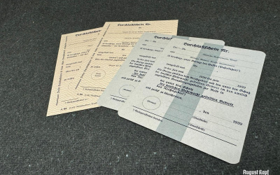 Durchlassschein 1940-1945