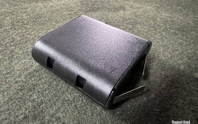 Battery holder 4,5V + label