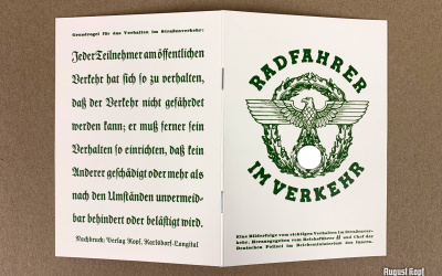 Cyclists in traffic is a nice continuation of the Verkehr instructional booklet series.