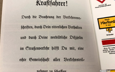 Kraftfahrer im Verkehr - Driver booklet