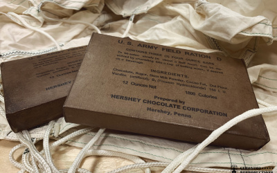 Extremely rare package of chocolate dedicated for US pilots survival kits.