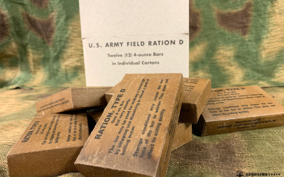 US D RATION MASTER CARTON 12x 4OZ  chocolate