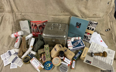 Huge set of combined original and accurate repro medical items.