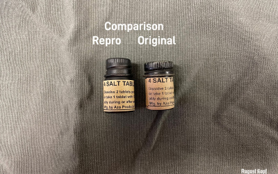 Salt tablets (empty)