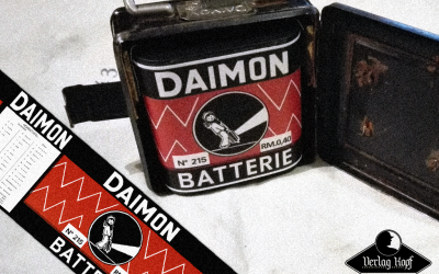 High quality reproduction of old WW2 battery.