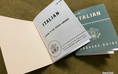Standard army TM 30-303 booklet dedicated for military personel only.