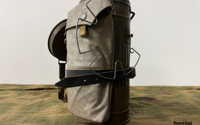 Original canister with rest of original paint as displayed.