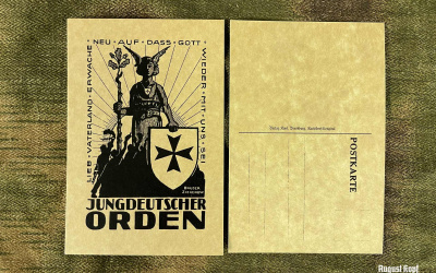 German Postcards JUNGDO 3pcs
