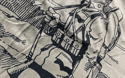 T-shirt 1. ČSR soldier motive