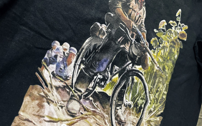 T-shirt Truppenfahrrad