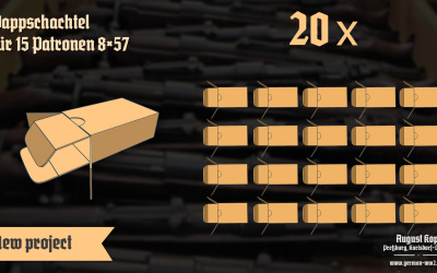 Tragschlaufe Kar98/MG early-war package of 20