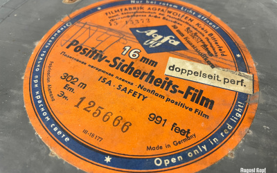 Film Agfa reel metal box 1pc