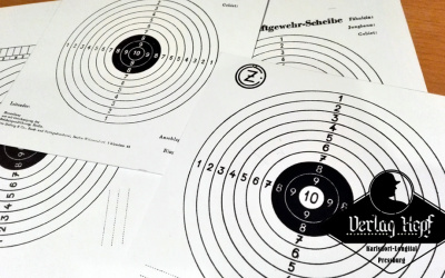 2x Airgun (Luftgewehr) target