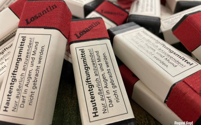Losantin box 1940 resin replica