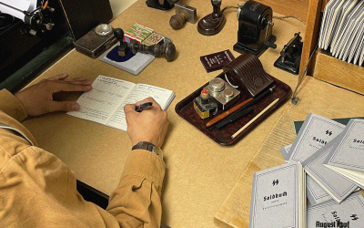 Heer/SS Soldbuch filling service (incl. stamps)