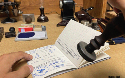 Heer/SS Soldbuch filling service (incl. stamps)