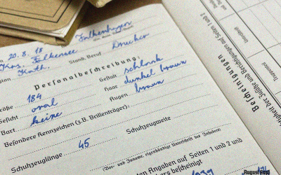 Heer/SS Soldbuch filling service (incl. stamps)