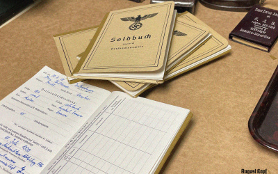 Heer/SS Soldbuch filling service (incl. stamps)