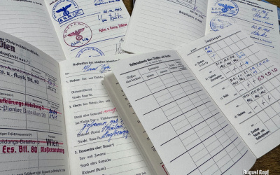 Heer/SS Soldbuch filling service (incl. stamps)