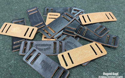 Gasmask strap Verstärkungsschieber 2x