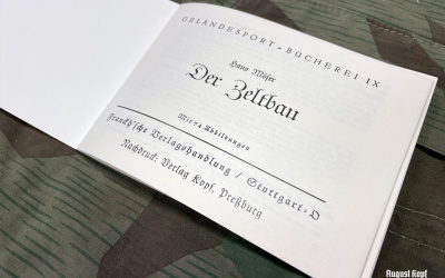 Der Zeltbau