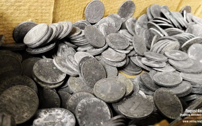 Zinc 1 Reichspfennig set of 10 coins