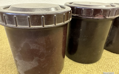 Set of KTM bakelite boxes 5pcs